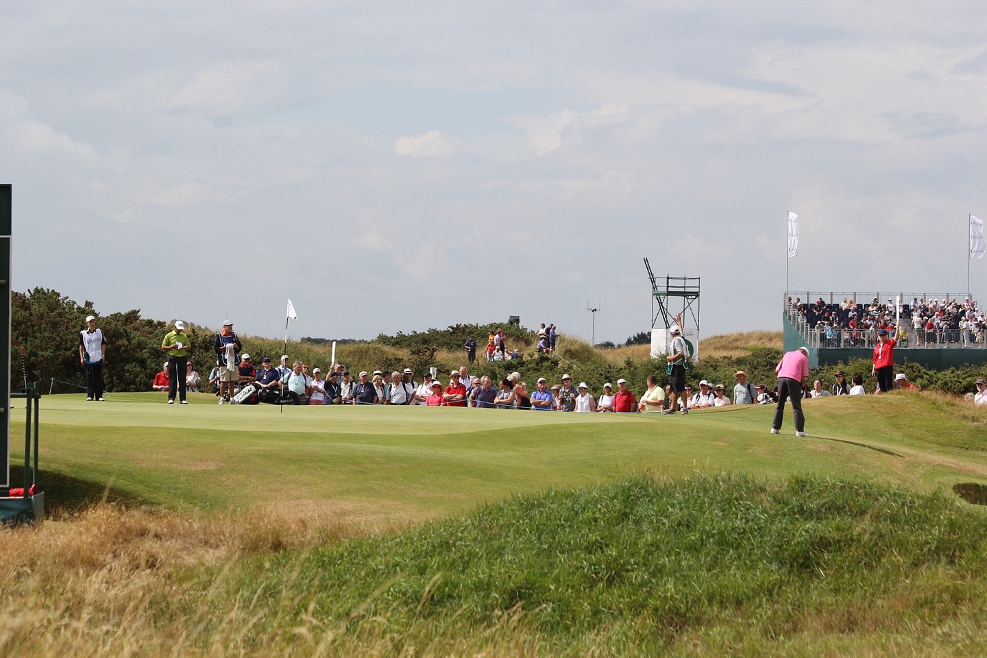 Royal Birkdale’s 14th green during the 2013 Senior Open.